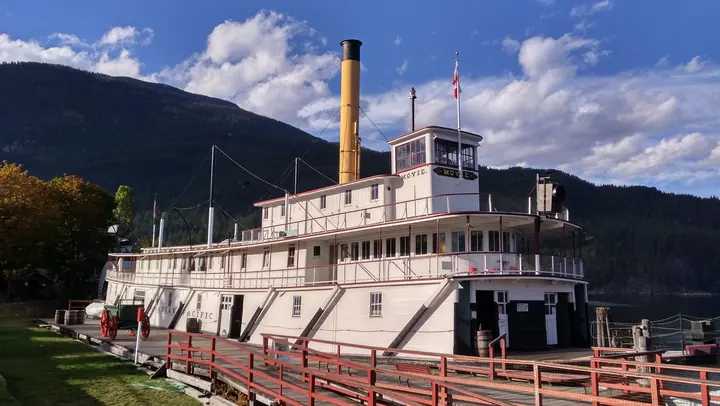 Kaslo and the SS Moyie, British Columbia