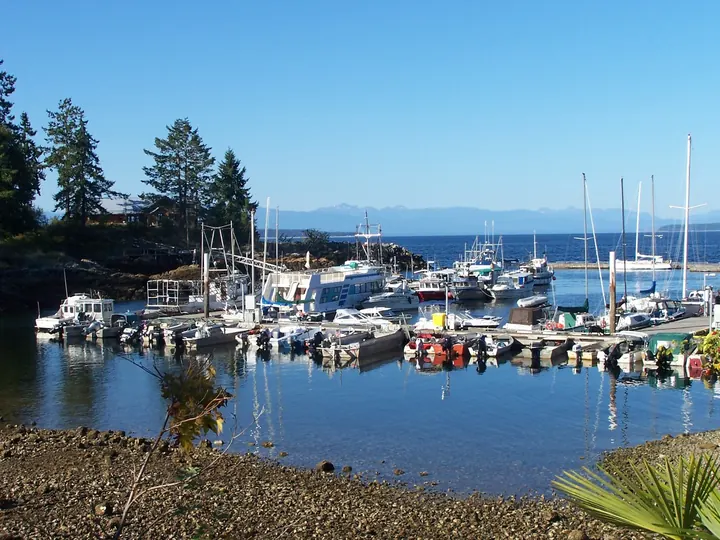 Lund harbour, British Columbia